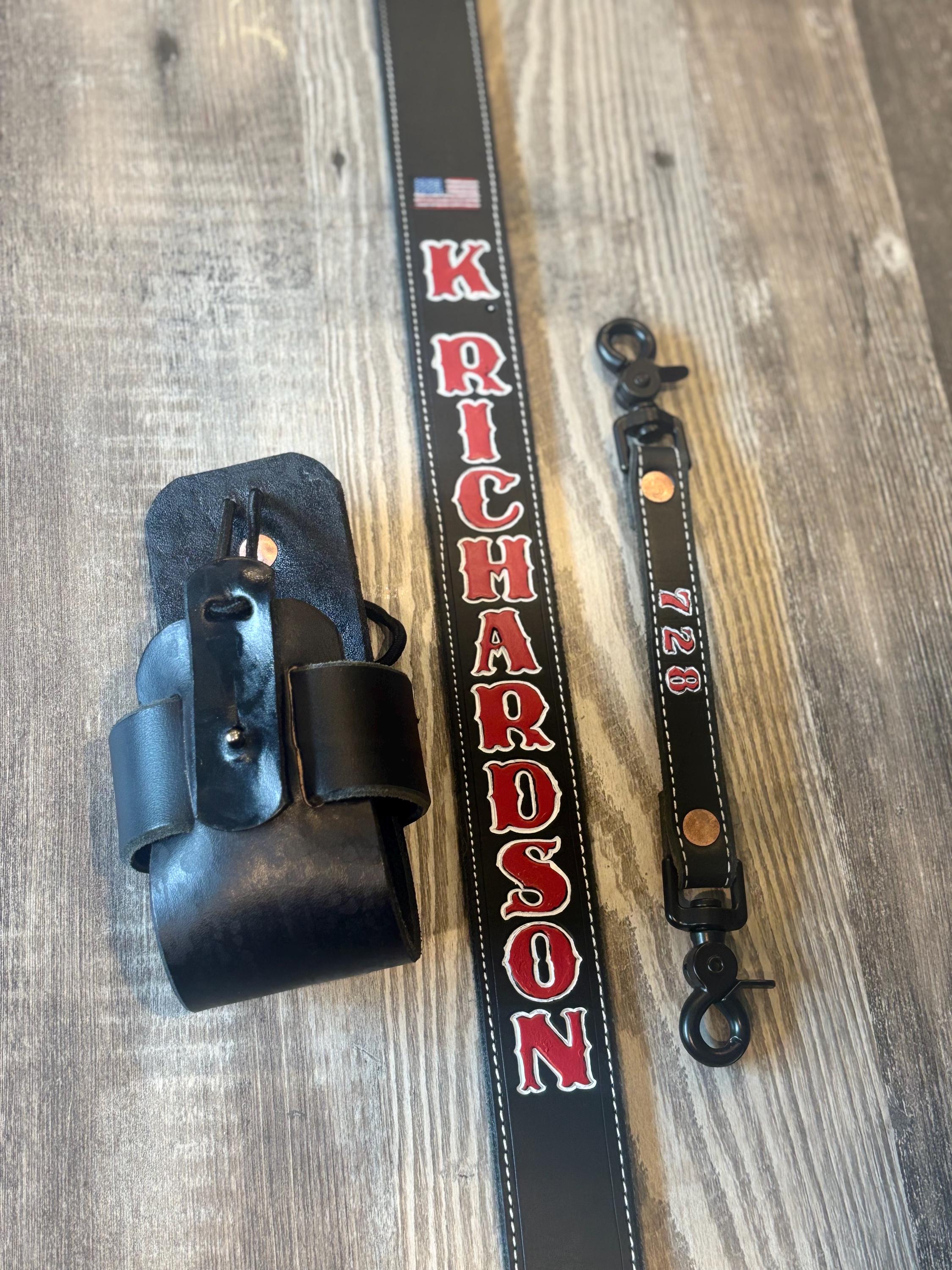 Custom Fire/EMS Radio Strap