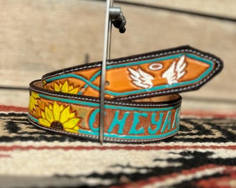 Custom Leather Belt