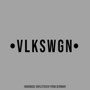 VLKSWGN hochwertige Vinylfolie, Tuning Sticker, Car Decal, Volkswagen, Golf