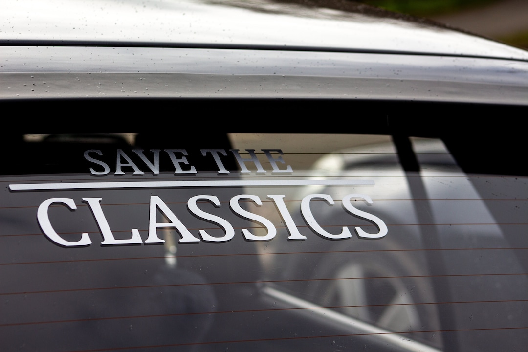 Save the Classics - High-quality Vinyl Film, Tuning Sticker, Car Decal ...