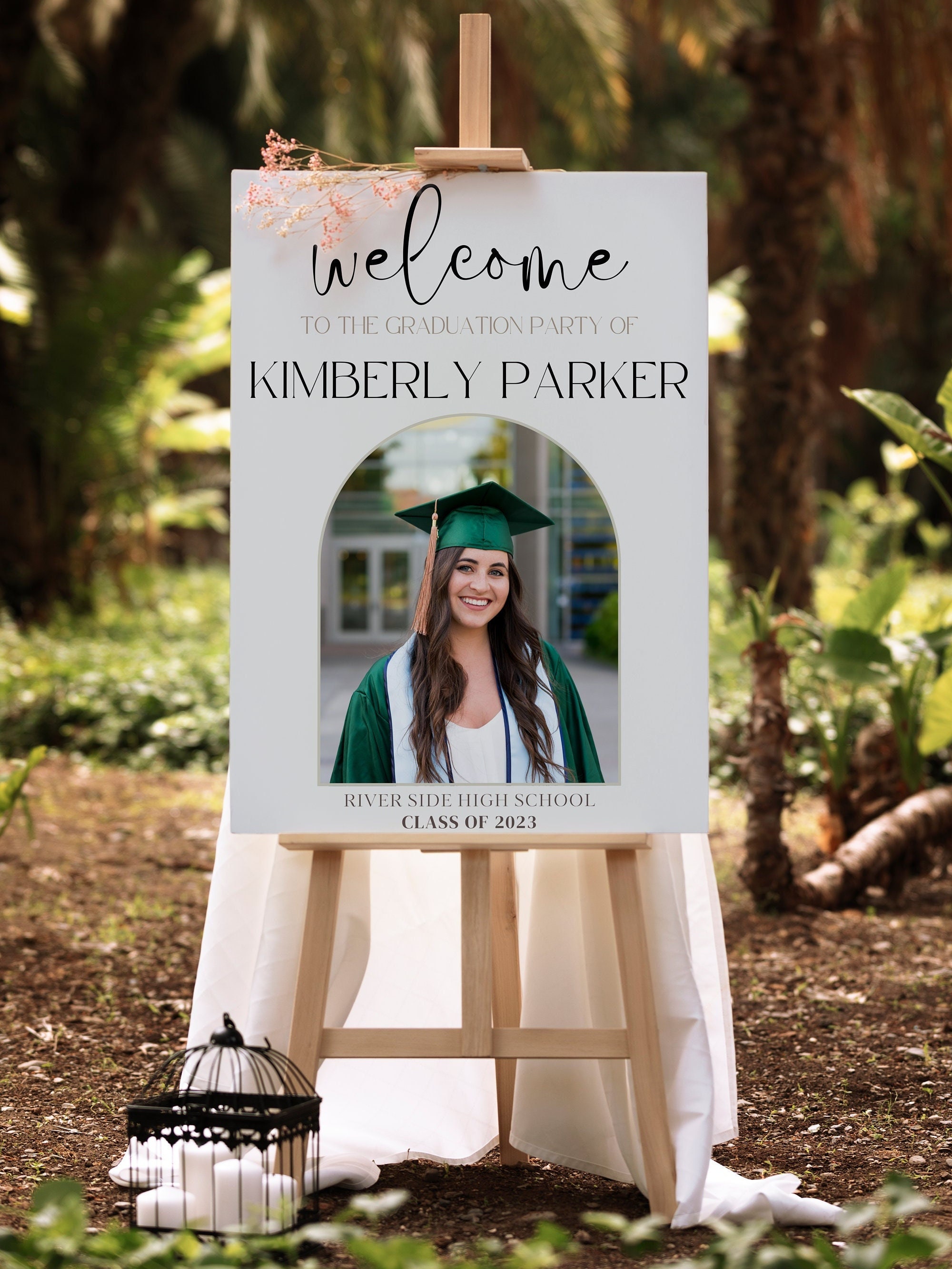 5th Grade Graduation Banner Set - "Next Stop Middle School" Decor With Hanging Ornaments