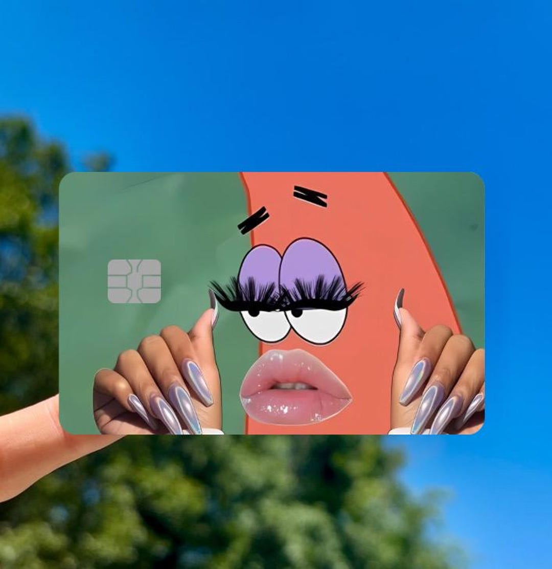 Bikini Bottom Sticker Funny Credit Card Sticker Under the Sea Sticker ...