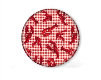Lobster Coaster Set, Red Lobster Coasters