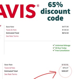 Car Rental Discount Code - 65% Discount Code For Car Rental l Car Rental Promo Code