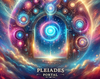 Pleiades Portal Attunement by Blue Witch Asuka - Color Coven - Strengthen the Bond with Your Origins - Astral Projection