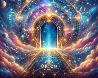 Orion Portal Attunement by Blue Witch Asuka - Color Coven - Strengthen the Bond with Your Origins - Astral Projection