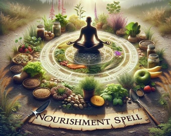 Nourishment Spell - Elemental Spell - To Enhance physical or spiritual nourishment by Color Coven
