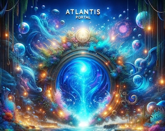 Atlantis Portal Attunement by Blue Witch Asuka - Color Coven