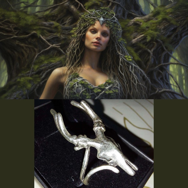 Female Dryad Spirit Companion with Direct Binding Lover, Friend, Protection, Earthly Energies