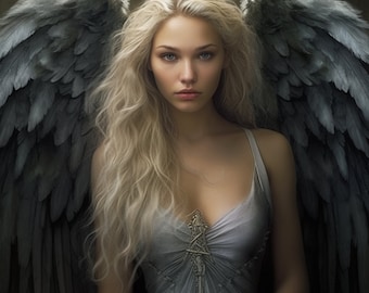 Fallen Angel Spirit Companion - Male - Female -Tell me Your Desired Companion