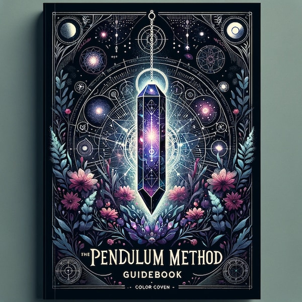 Guide de la méthode du pendule par Color Coven - Qu'est-ce que le pendule et comment l'utiliser - Méthode de communication avec les compagnons spirituels et les divinités