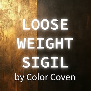 Lose Weight Sigil by Color Coven