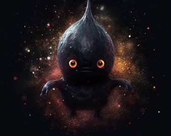 Dark Matter Sprite Spirit Companion - Male - Female - Tell Me Your Desired Companion