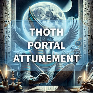 Thoth Portal Attunement Service - God of Wisdom, Writing, and the Moon