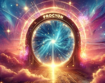 Procyon Portal Attunement by Blue Witch Asuka - Color Coven - Strengthen the Bond with Your Origins - Astral Projection