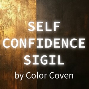 Self Confidence Sigil by Color Coven