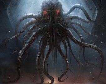 Void Kraken Spirit Companion - Male - Female - Tell Me Your Desired Companion
