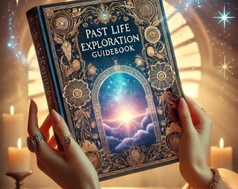 Past Life Exploration Guidebook Digital &quot;PDF&quot; by Color Coven-Explanations: Past life, Soulmate, TwinFlame and How to Tap into Your Past Life