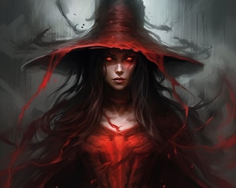 Blood Witch Spirit Companion - Dark Arts Enhancer - Male - Female - Tell Me Your Desired Companion