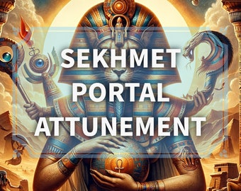 Sekhmet Portal Attunement Service - Goddess of War, Healing, and Fire