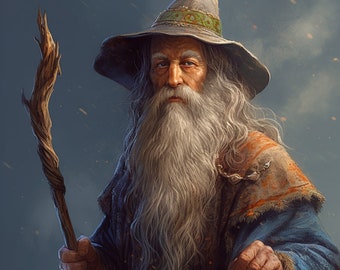Wizard Spirit Companion - Wisdom Enhancer - Male - Female - Tell Me Your Desired Companion