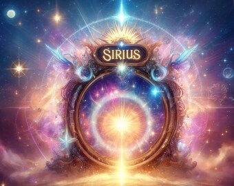 Sirius Portal Attunement by Blue Witch Asuka - Color Coven - Strengthen the Bond with Your Origins - Astral Projection