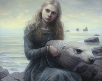 Selkie Spirit Companion - Male - Female - Tell Me Your Desired Companion