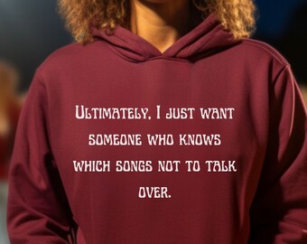 Music Lover Hoodie for Music Lover Gift For Music Lover Funny Sweatshirt for Music Lover Gift for Musician Sweatshirt for Musician