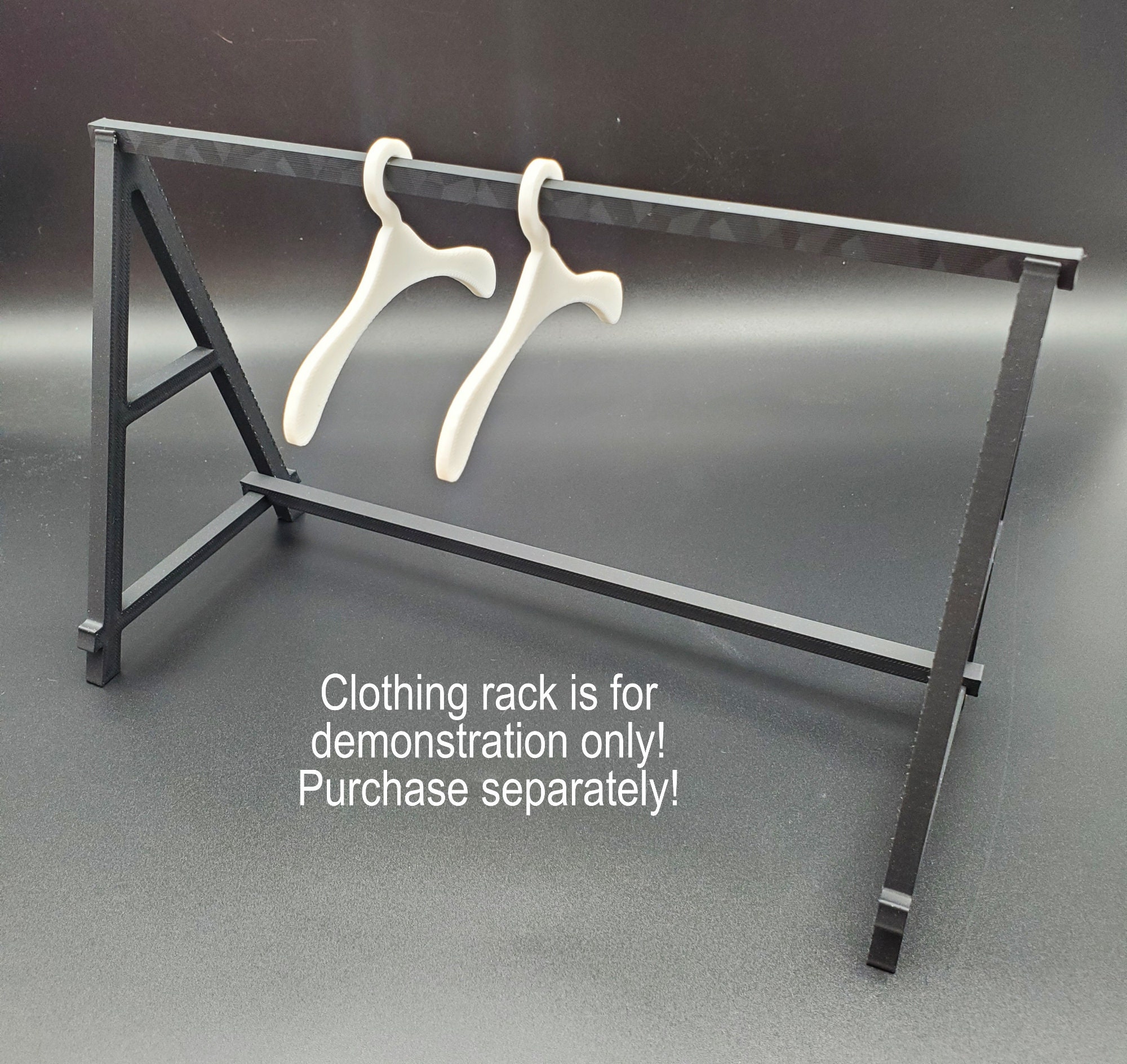 Mini Clothes Rack Hangers for Decorated Cookies 10 Pack, Baby Shower ...