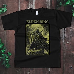 Elden Ring - T-shirt, maglietta, gotico, goth, dark souls, bloodborne, vintage, retrò, sekiro, occulto, occultismo, arte oscura, shadow of erdtree