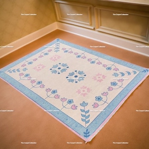 Handmade Luxury Turkish Knots Oushak Vintage Area Rugs  For Living Room Bed Room Kitchen Entryways Hallways 6x9 8x10 9x12 10x14 Custom Rugs