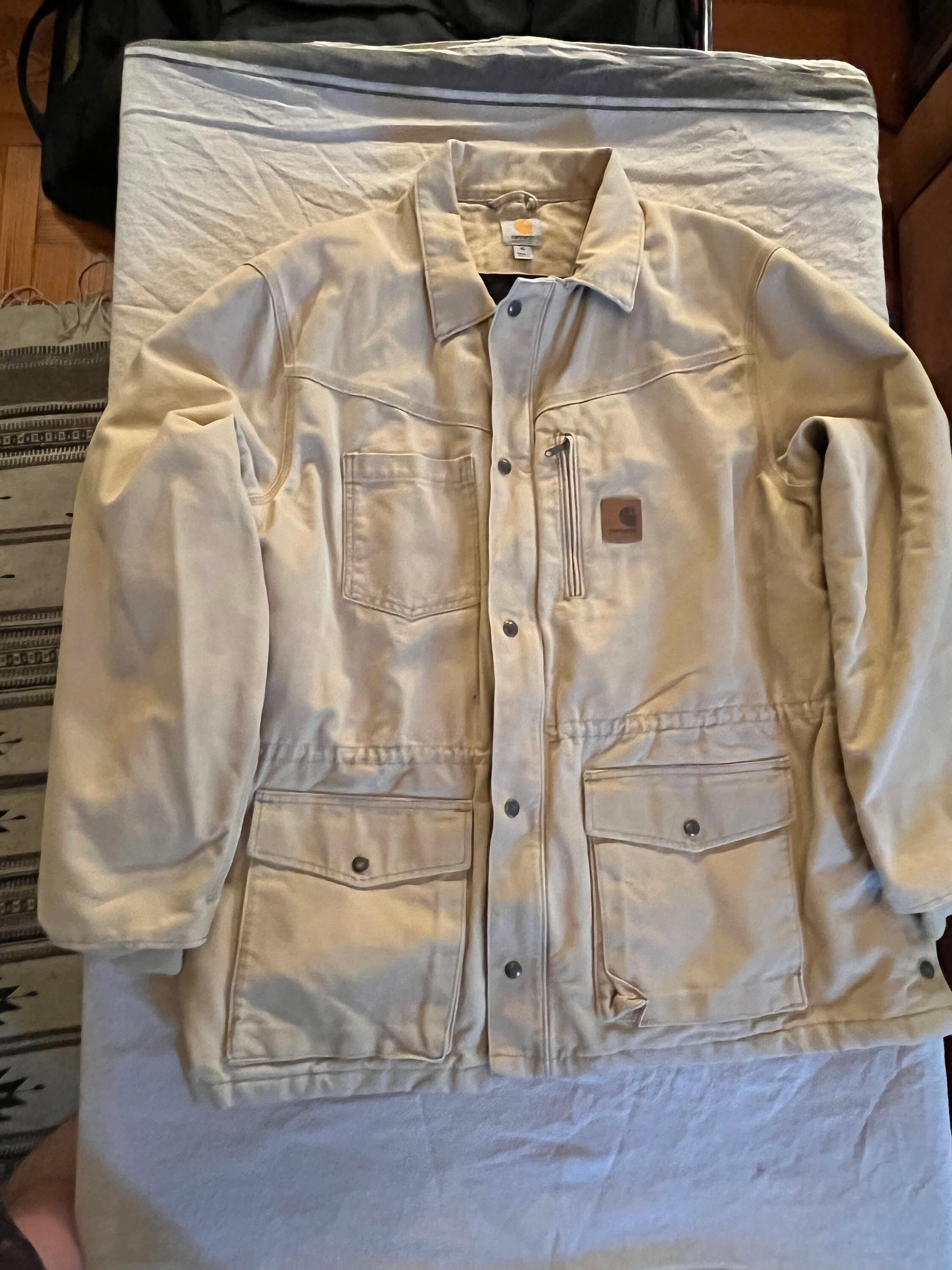 Carhartt men's clearance sandstone rancher coat