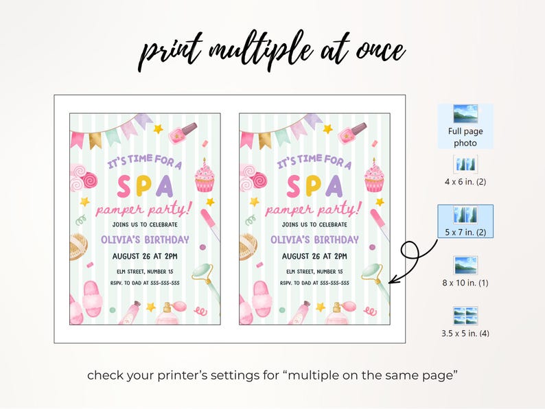Pink Grad Invite Template Editable Party Invitation Template, Pink Birthday Invitation, Digital ...