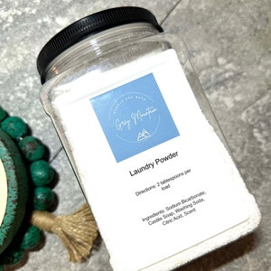 Large Laundry Soap - 40 ounces