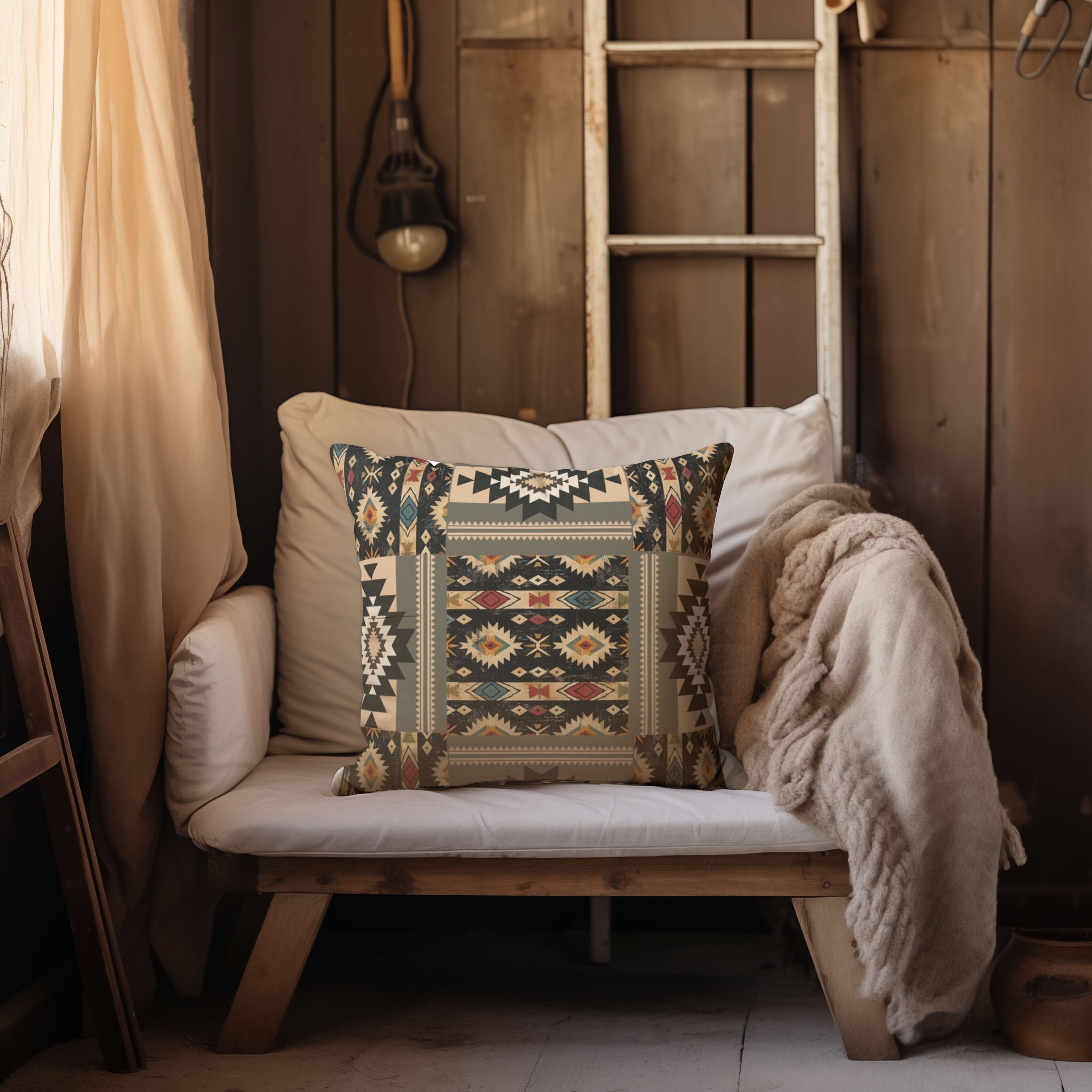 Native American Throw Pillowsnull