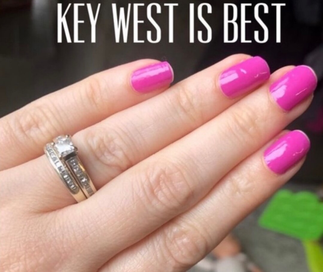 Color Street Nails, Color Street Strips, Key West is Best, Press on