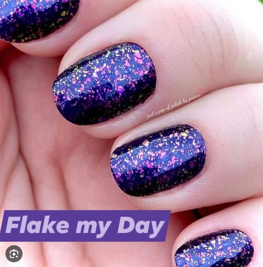 Color Street Nails, Color Street Strips, Flake My Day, Press on Nails