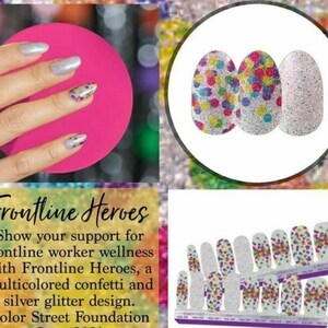 Color Street Nails, Color Street Strips, Press on Nails, Real Polish Strips, Nail Polish Strips, Frontline Hero’s,