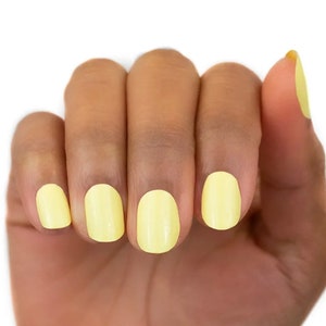 Color Street Nails, Color Street Strips, Belgian Buttercup, Press on Nails, Real Polish Strips, Nail Polish Strips