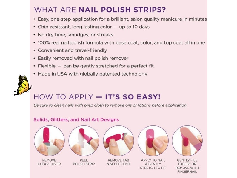 Color Street Nails, Color Street Strips, Press on Nails, Real Polish