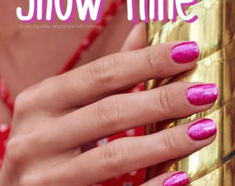 Color Street Nails, Color Street Strips, Show Time, Press on Nails, Real Polish Strips, Nail Polish Strips