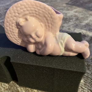 Vintage Haeger Pottery Girl Planter