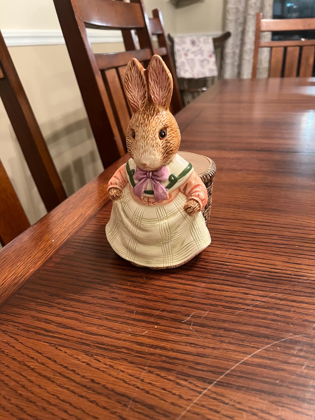 Vintage Tripple’s Rabbit Planter - Etsy