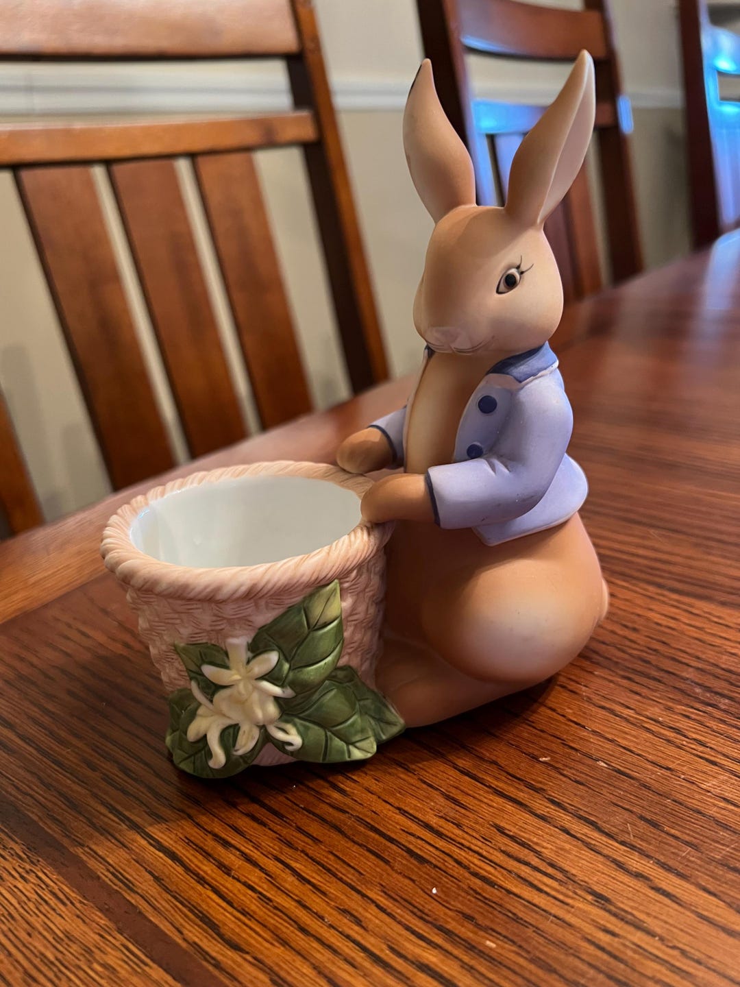 Bunny Rabbit Votive Candle Holder-partylite - Etsy