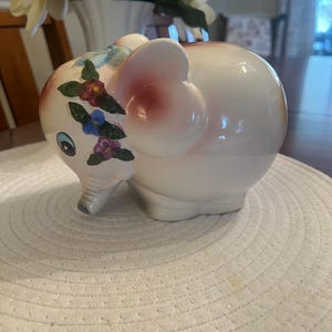 Vintage Piggy Bank Japan - Etsy