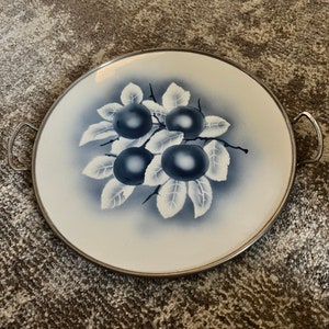 Antique German Ceramic Serving Tray.