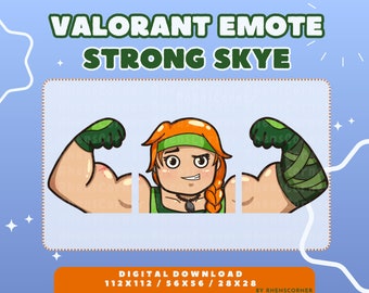 Strong Skye Valorant Emote - Twitch, Discord, YouTube