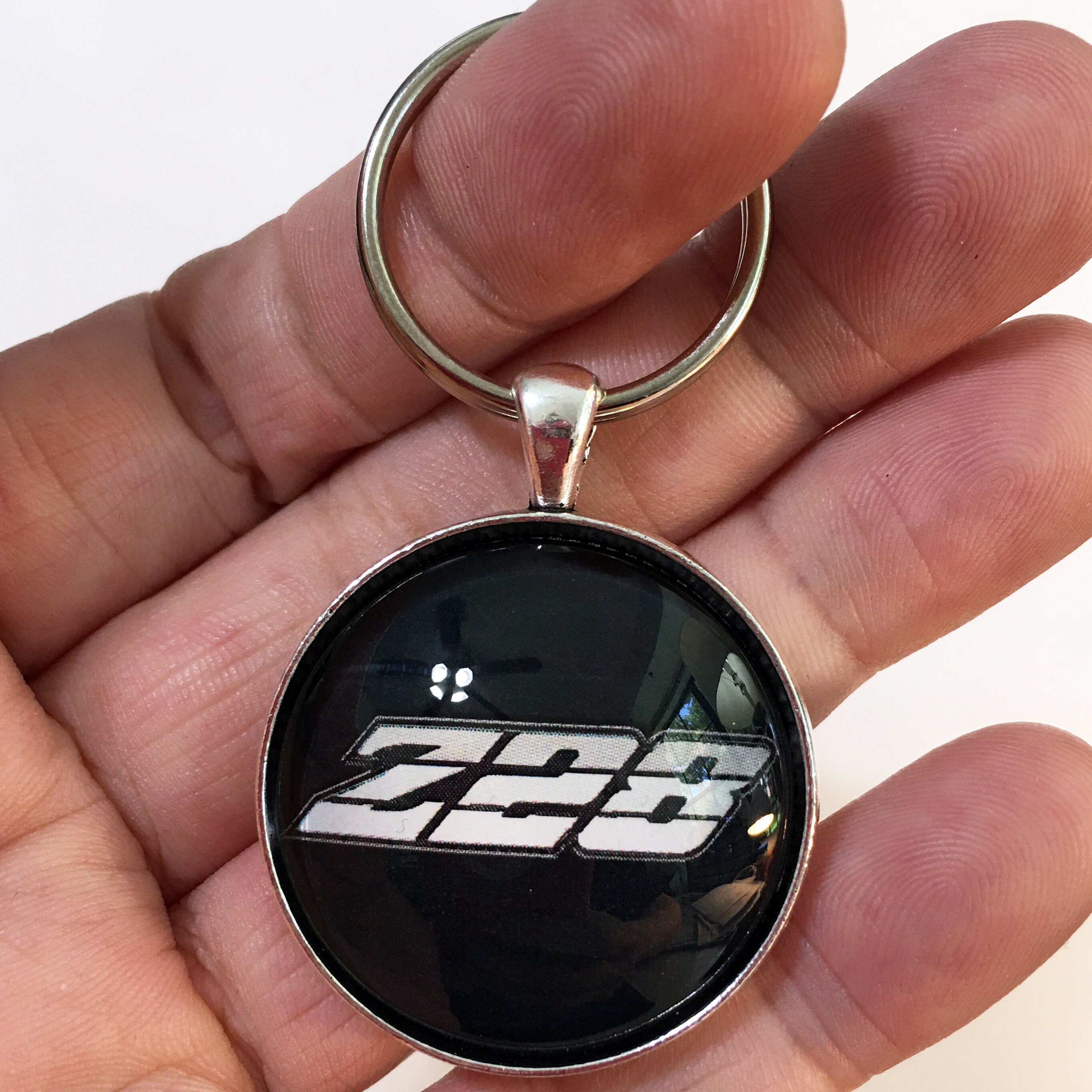 Vintage 2nd Gen Camaro Z28 Emblem Logo 1.2" Keychain
