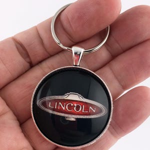 LINCOLN エンブレム メタル製 円形