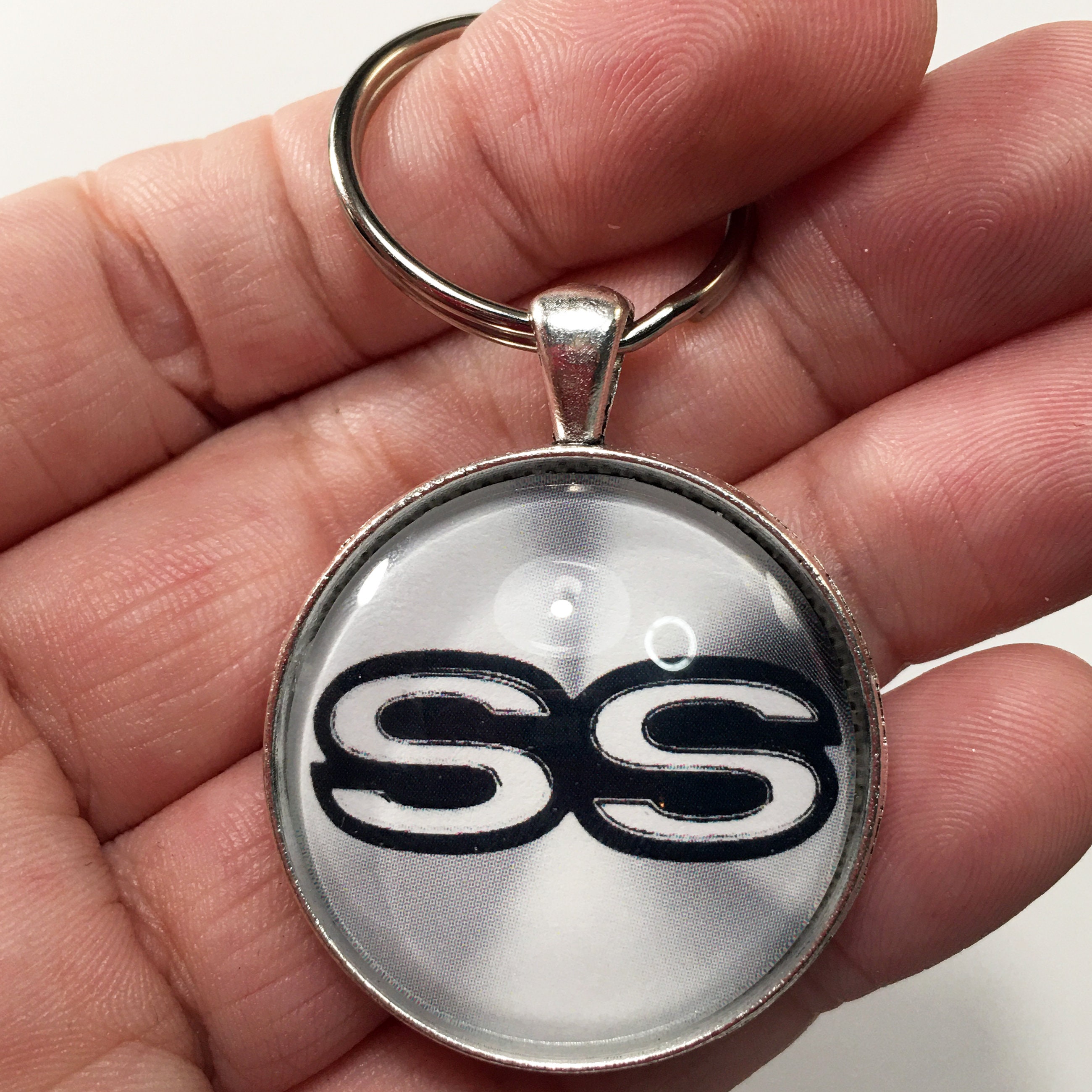 Vintage Chevrolet Camaro SS Badge Emblem Logo 1.2 Diameter Keychain Super Sport Chevy Camaro Etsy
